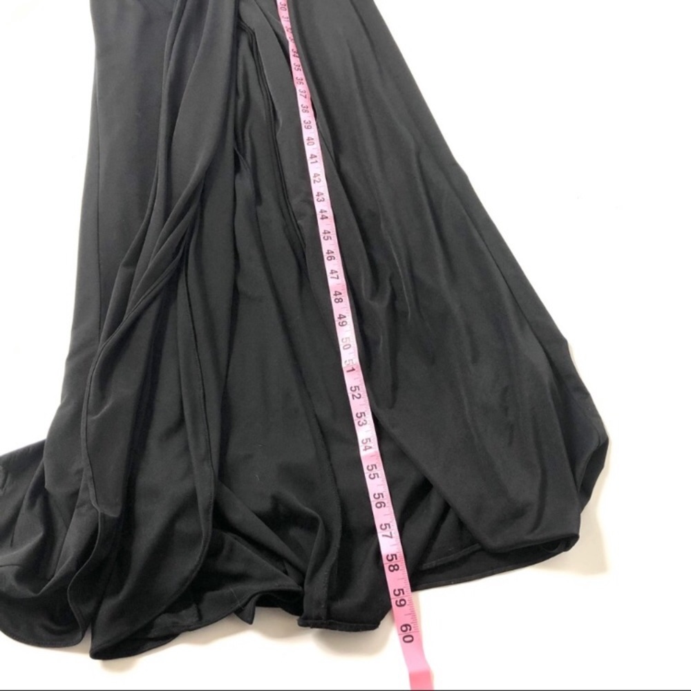 Adrianna Papell formal gown flower dress ruched - Picture 4 of 8